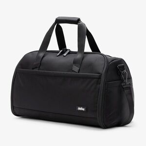 Halfday Premium Garment Weekender Duffel Bag 40L Carry On‎ Travel Jet Black New